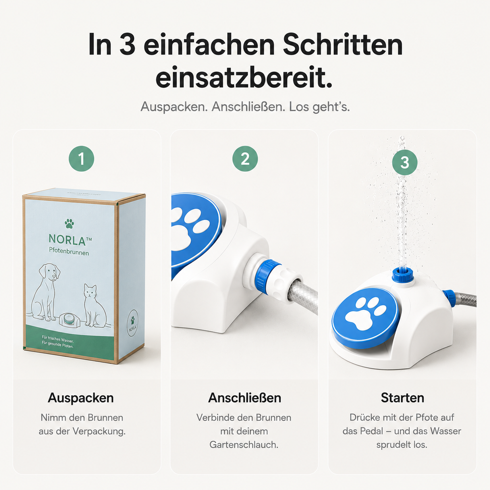 NORLA™ Pfotenbrunnen