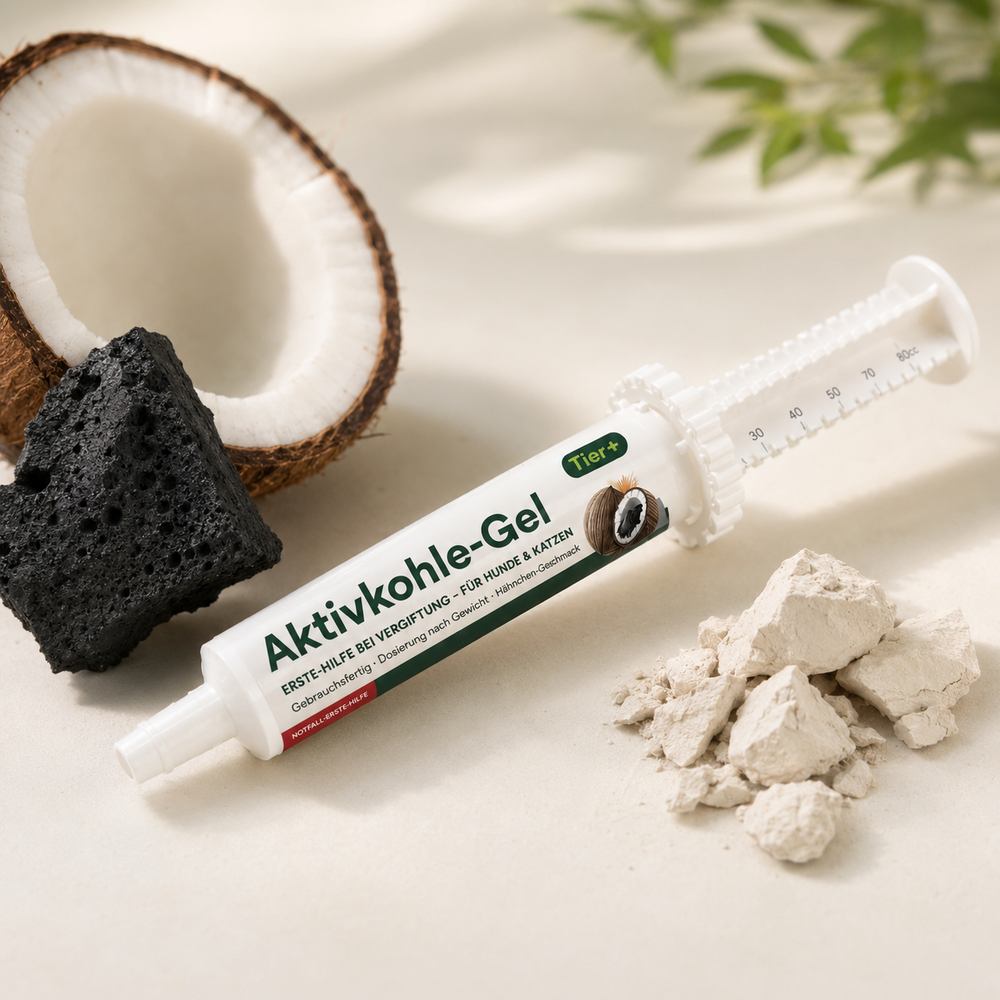 Tier+ Aktivkohle Notfall-Gel