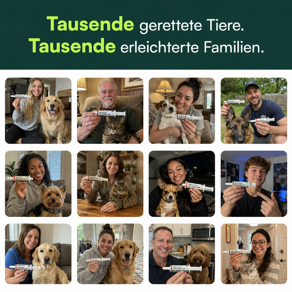 Tier+ Aktivkohle Notfall-Gel